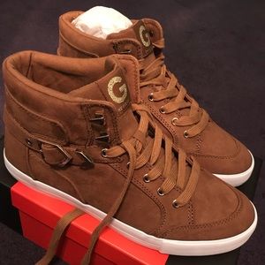G by guess high top women’s sneakers